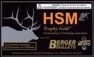 HSM 300WBY168 Trophy Gold 300 Wthby Mag 168 gr Match Hunting Very Low Drag 20 Bx/ 20 Cs - BER300WBY168