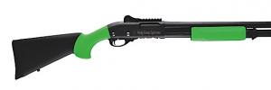 Hogue 08713 Stock Kit Rifle OverMolded Zombie Green - 08713