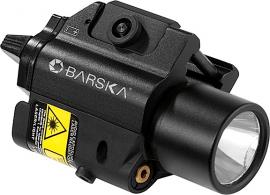 Barska Laser 5mW Grn w/Light 200 Lum On/Off Cable 2- - AU11846