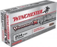 Winchester Ammo Super X 204 Ruger Varmint 32 GR 20 Rou - X204P
