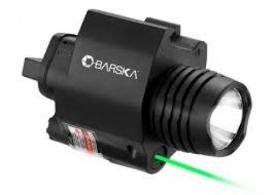 Barska Green Laser w/Flashlight Universal w/Picatinny Rail - AU12394