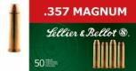 Main product image for Sellier & Bellot Handgun .357 MAG 158 Lead Flat Poi