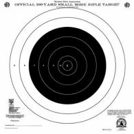Hoppes 100 Yard Small Bore Single Bull Targets 20 Pack - A14T