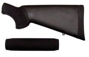Hogue Grips Over Molded Mossberg 500 Stock Set - 05012