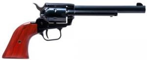 Heritage Manufacturing Rough Rider .22 LR 6.5" Black Wood Grips 6 Shot Revolver - RR22B6