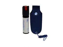 3/4oz Pepper Spray w/ Leather Holster & Quick Release Clip - 1253