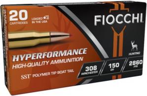 Fiocchi Centerfire Rifle Extrema Hunting 308 Winches - 308TTSX