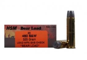Main product image for HSM Bear 460 S&W Magnum WFN 325 GR 20 Rounds Per Box, 25 Cas
