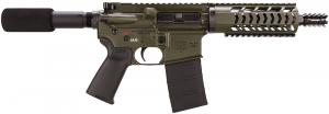 Diamondback Firearms DB15P 7 Pistol 223 Rem/5.56 NATO 7.5" Olive Drab Green Cera - DB15PODG7