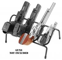 Lockdown Handgun Rack 4 Guns Metal Black - 222200