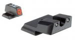 Trijicon HD Night Set 3-Dot for S&W M&P Shield Green/Orange Outline Tritium Handgun Sight - SA139-C-600722