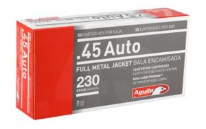 Main product image for Aguila Target & Range Full Metal Jacket 45 ACP Ammo 230gr  50 Round Box