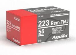 Aguila Target & Range Full Metal Jacket 223 Remington Ammo 50 Round Box - 1E223110