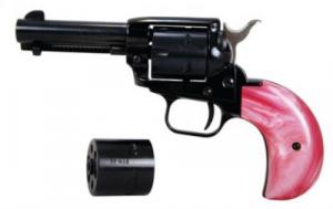 Heritage Manufacturing Rough Rider Pink Pearl 3.75" 22 Long Rifle / 22 Magnum / 22 WMR Revolver - RR22MB3BHPNK