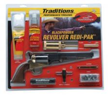 Traditions Firearms 1851 Navy Revolver Walnut Grip 44 Cal Black Powder Pistol