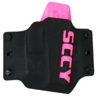 SCCY Industries CPX Vertical Logo SCCY CPX Pistols Kydex Black w/Pink Lo - SC1011