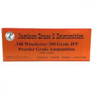 Jamison Prowler Grade 348 Winchester 200 GR Jacketed Flat Point 20 - 348WIN200PRL