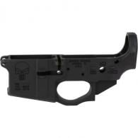 Spikes Tactical AR-15 Forged Stripped Lower Receiver Multi Caliber Punisher Logo - STLS015
