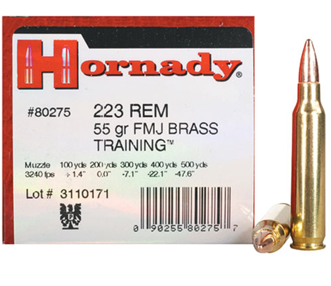 223 Loader Pack HP (100 Count New Primed Brass & 250 Count Hornady