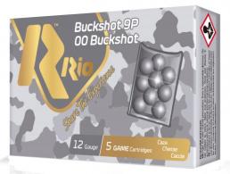 RIO Royal Buckshot 12 Gauge ammo 2.75"  9 Pellets #00-Buck 5 round box - RB129
