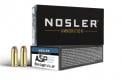 Main product image for Nosler Match Grade Handgun 9mm 147 GR Jacket Hollow Point 50 Bx/ 10 Cs