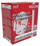 Fiocchi Shooting Dynamics Target Load  12 Gauge Ammo 1-1/8oz #8 shot  25rd Box - 12SDHV8