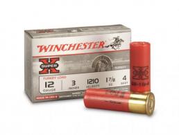 Main product image for Winchester 12Ga Super-X Turkey 3" 1 7/8 oz, #4 Copper Platted 10rd box