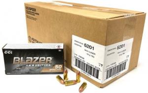 Main product image for CCI Blazer Brass 9mm 124gr FMJ 20 boxes/1000rd case