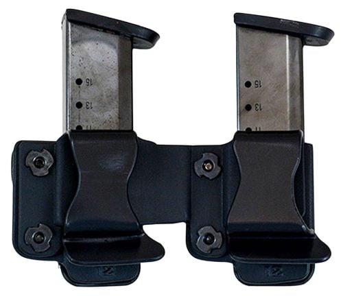 Comp-Tac Twin Mag Pouch Fits HK P30/P30L/VP9,40/P2000/P2000SK 9mm Luger/40 S&W Kydex Black