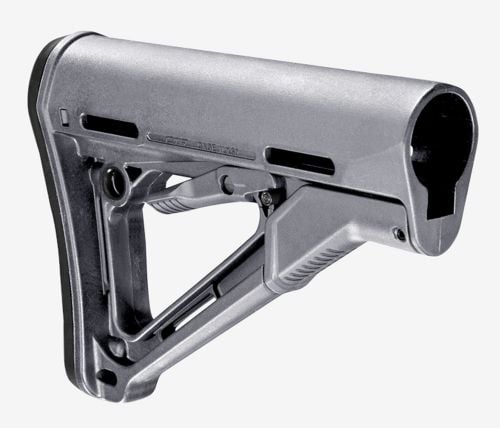 Magpul CTR Carbine Stock Stealth Gray Synthetic for AR15/M16/M4 with Mil-Spec Tubes