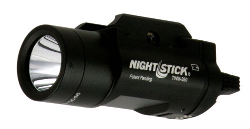Nightstick Long Gun Weapon Light Cree LED 850 Lumens CR-123 Battery Black 6061 T6 Aluminum