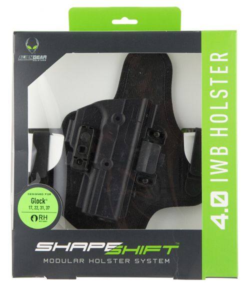 Alien Gear Holsters ShapeShift 4.0 Compatible with For Glock 42 Black Polymer