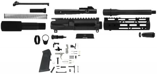 TacFire AR 9mm Luger AR Pistol Build Kit with 7.50 Black Nitride Barrel