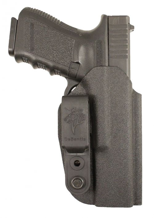 Desantis Gunhide Slim-Tuk IWB Fits For Glock 43 w/Streamlight TLR6 Kydex Black