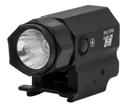NCStar Compact Flashlight  3 Watt LED 150 Lumens CR2 Lithium (1) Battery Black