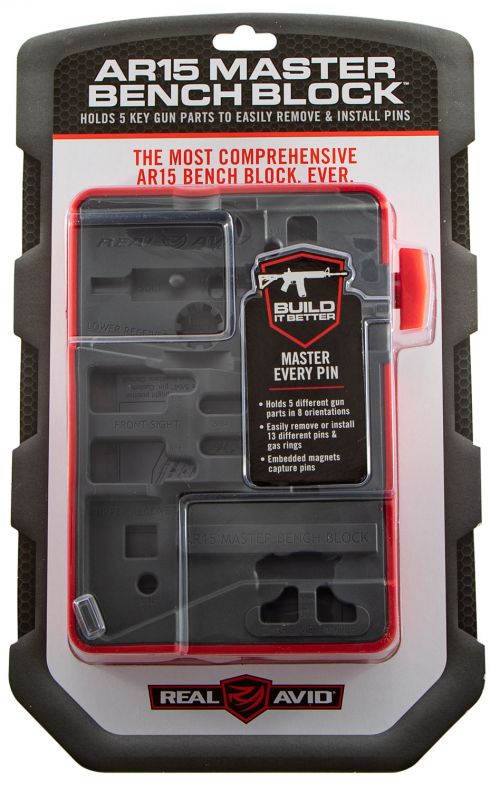 Real Avid/Revo Master Bench Block Black Polymer Resin AR Platforms