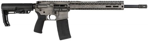 Black Rain Ordnance Spec Plus Fusion MFT Minimalist Titanium Battleworn 223 Remington/5.56 NATO AR15 Semi Auto Rifle