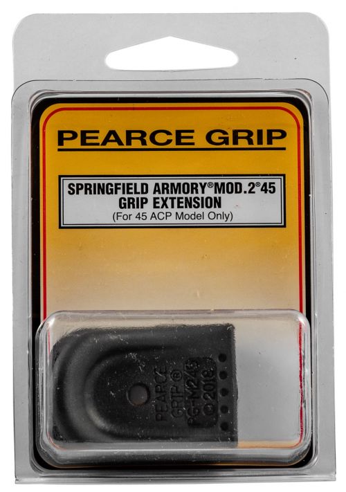 Pearce Grip Springfield Armory XD Grip Extension Springfield Armory XD Textured Polymer Black