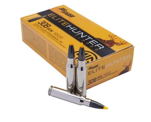 Sig Sauer Elite Hunter Tipped Controlled Expansion Ballistic Tip 308 Winchester Ammo 20 Round Box