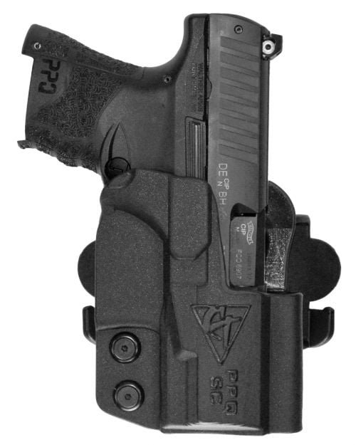 Comp-Tac International OWB Walther PPQ Sub-Compact Black Kydex