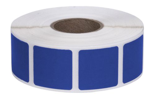 ACTION TARGET INC Square Target Pasters 7/8 1000 Per Roll Blue