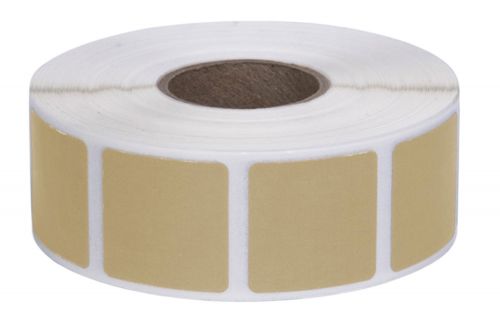 ACTION TARGET INC Square Target Pasters 7/8 1000 Per Roll Buff