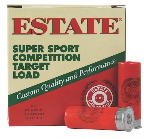 Estate SS12H8 Super Sport 12 Gauge 2.75 1 1/8 oz 8 Shot 25 Bx/ 10 Cs