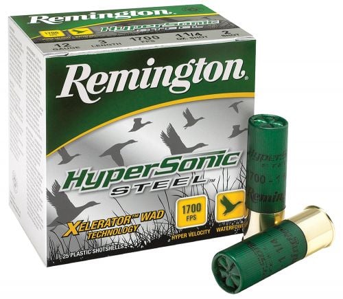 Remington Ammunition HyperSonic 12 Gauge 3.5 1 3/8 oz 2 Shot 25 Bx/ 10 Cs