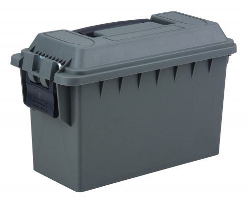 Reliant Ammo Box 50 Cal Green Plastic 13.75 x 7.50 x 9 (Empty Box)
