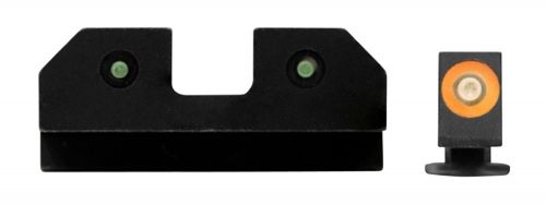 XS Sights RAM Night Sights fits For Glock 42/43/43X/48 Gen1-5 Green Tritium w/Orange Outline Green Tritium