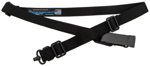 Blue Force Gear Vickers 221 Sling with Push Button Swivel 1.25 W One-Two Point Black Cordura