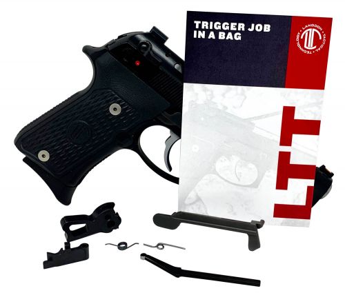 LANGDON TACTICAL TECH Trigger Job In A Bag Beretta 92, 96, M9 not A1 Black Single/Double Curved Elite Hammer