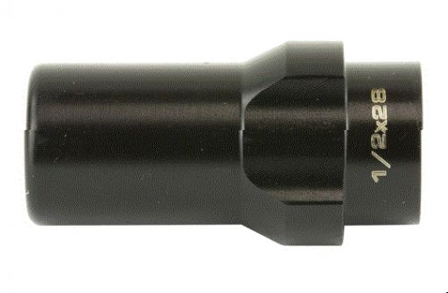 GRIFFIN ARMAMENT 3 Lug 9mm Luger 1/2-28 tpi 17-4 Stainless Steel Black Melonite QPQ