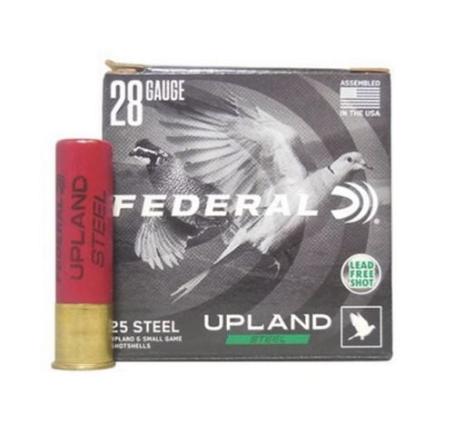 Federal Upland Steel 28 Gauge 2.75 5/8 oz 6 Round 25 Bx/ 10 Cs